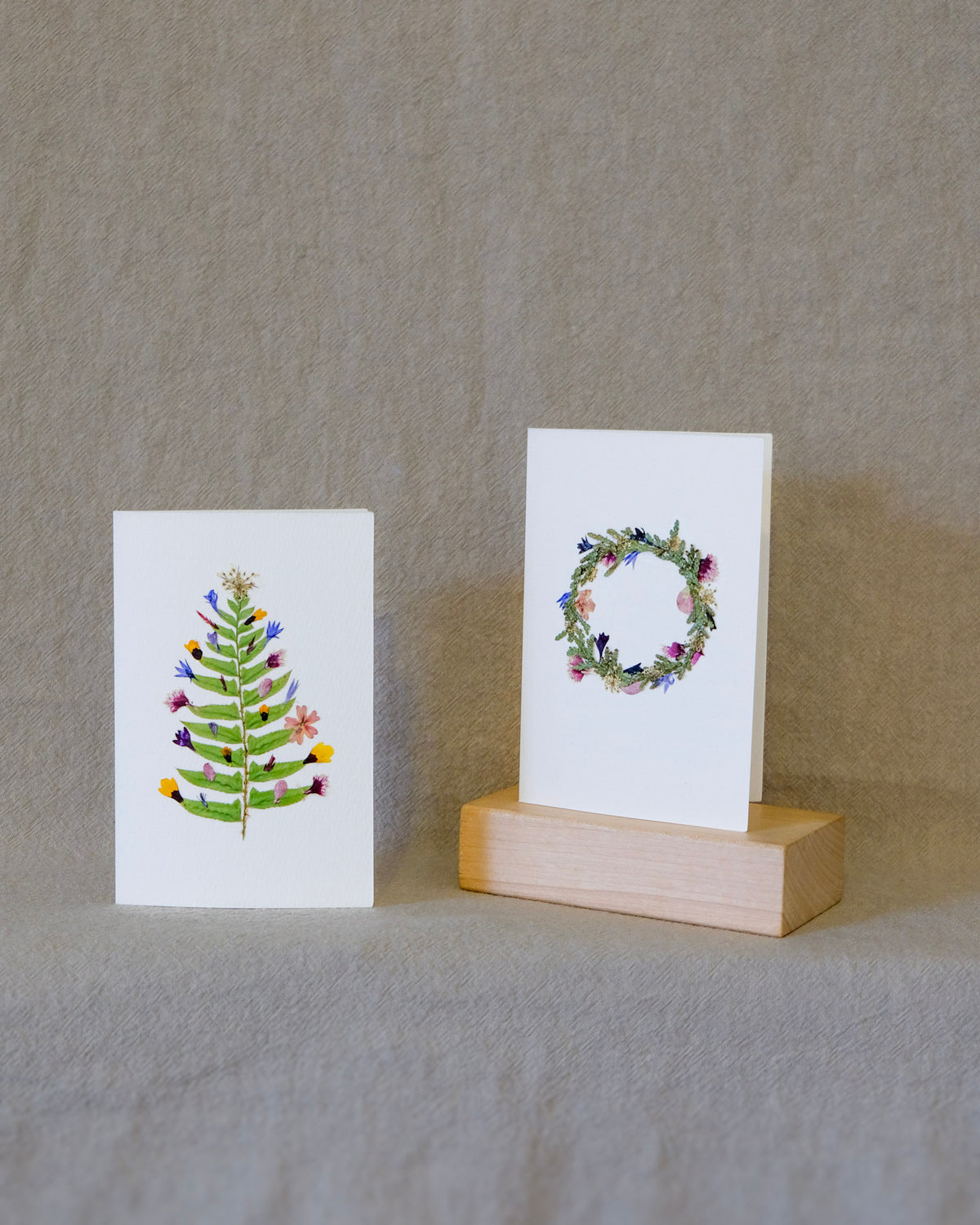 Pressed Floral Holiday Cards, Thursday, December 10