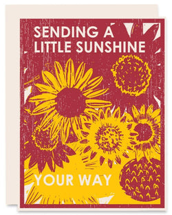 Sunshine For You Friendship Card