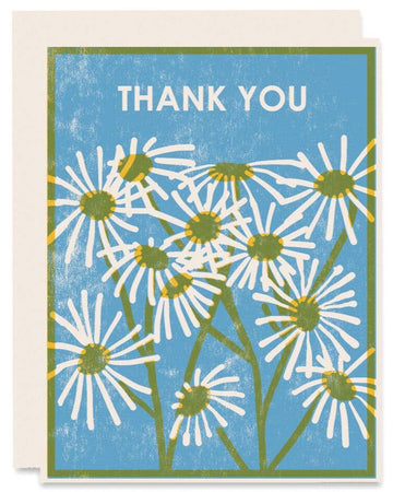Daisy Garden Thank You Card