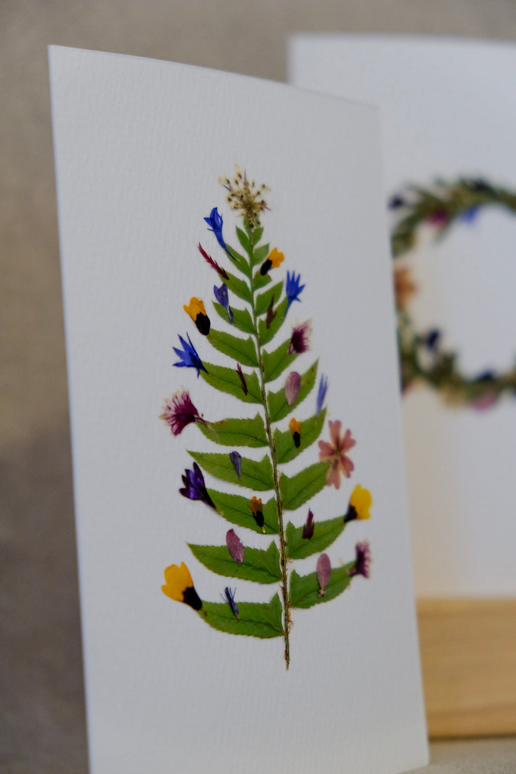 Pressed Floral Holiday Cards, Thursday, December 10