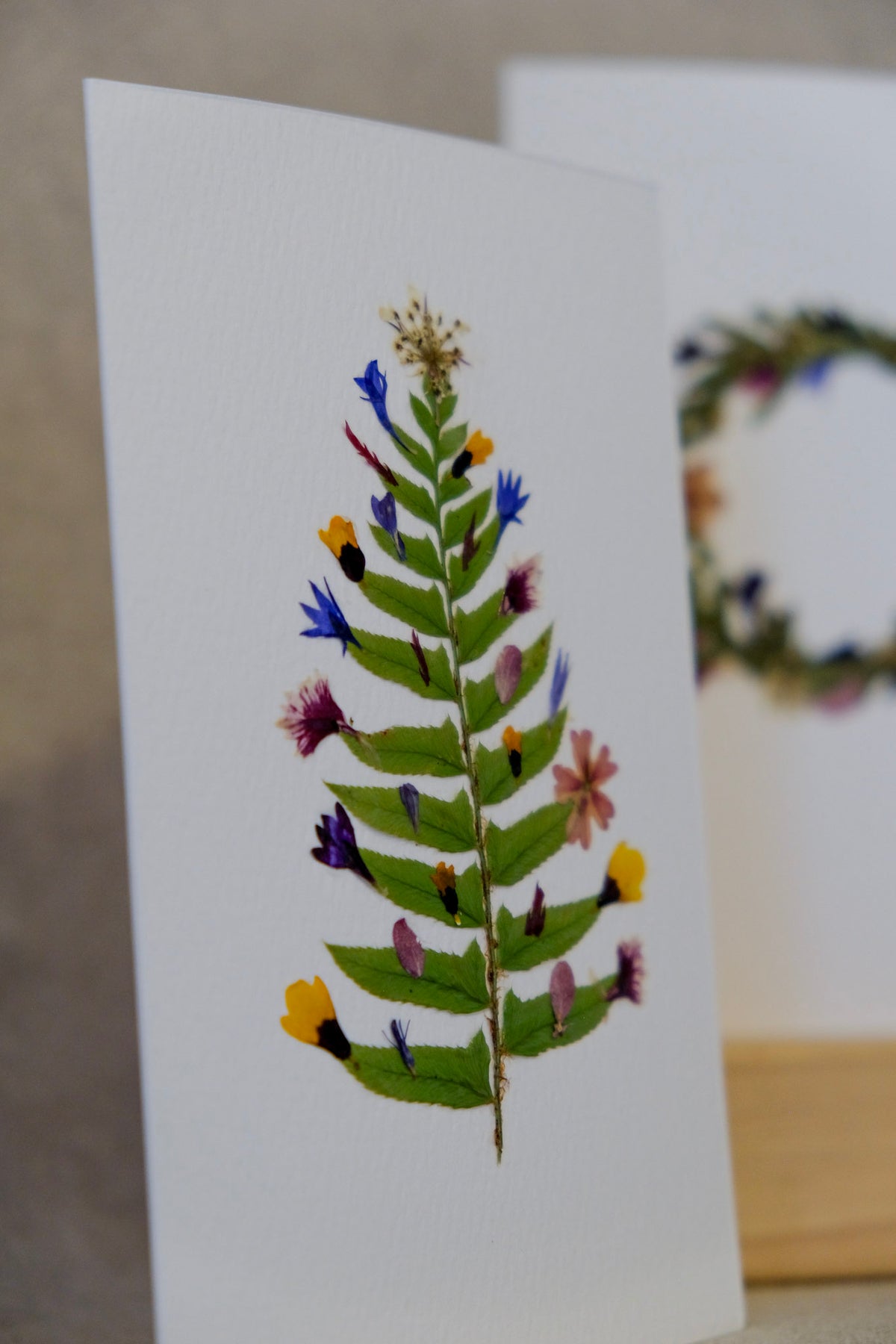 Pressed Floral Holiday Cards, Thursday, December 10