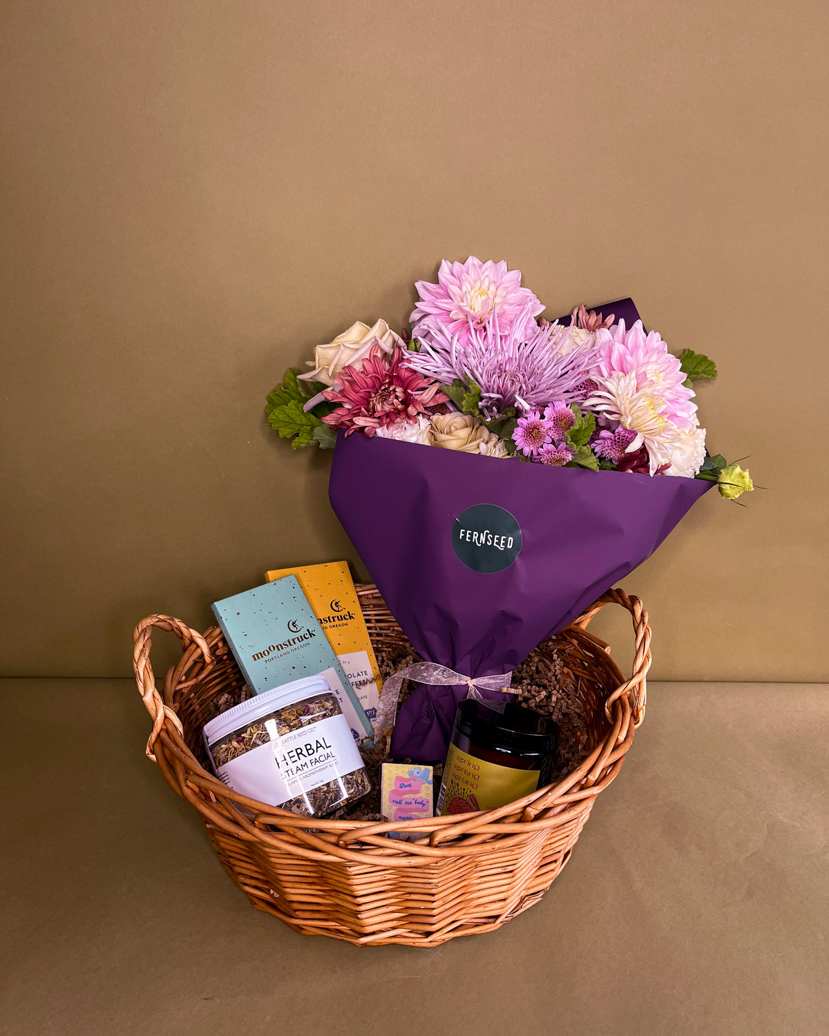 More than Flowers Gift Basket