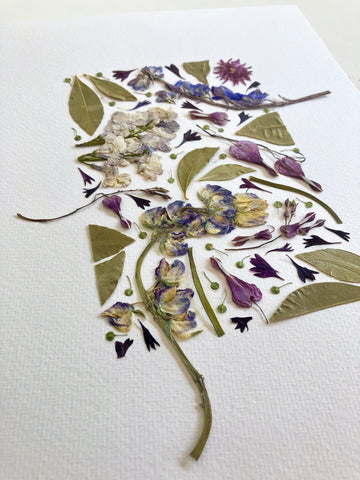 Pressed Floral Framed Artwork, Thursday, April 16