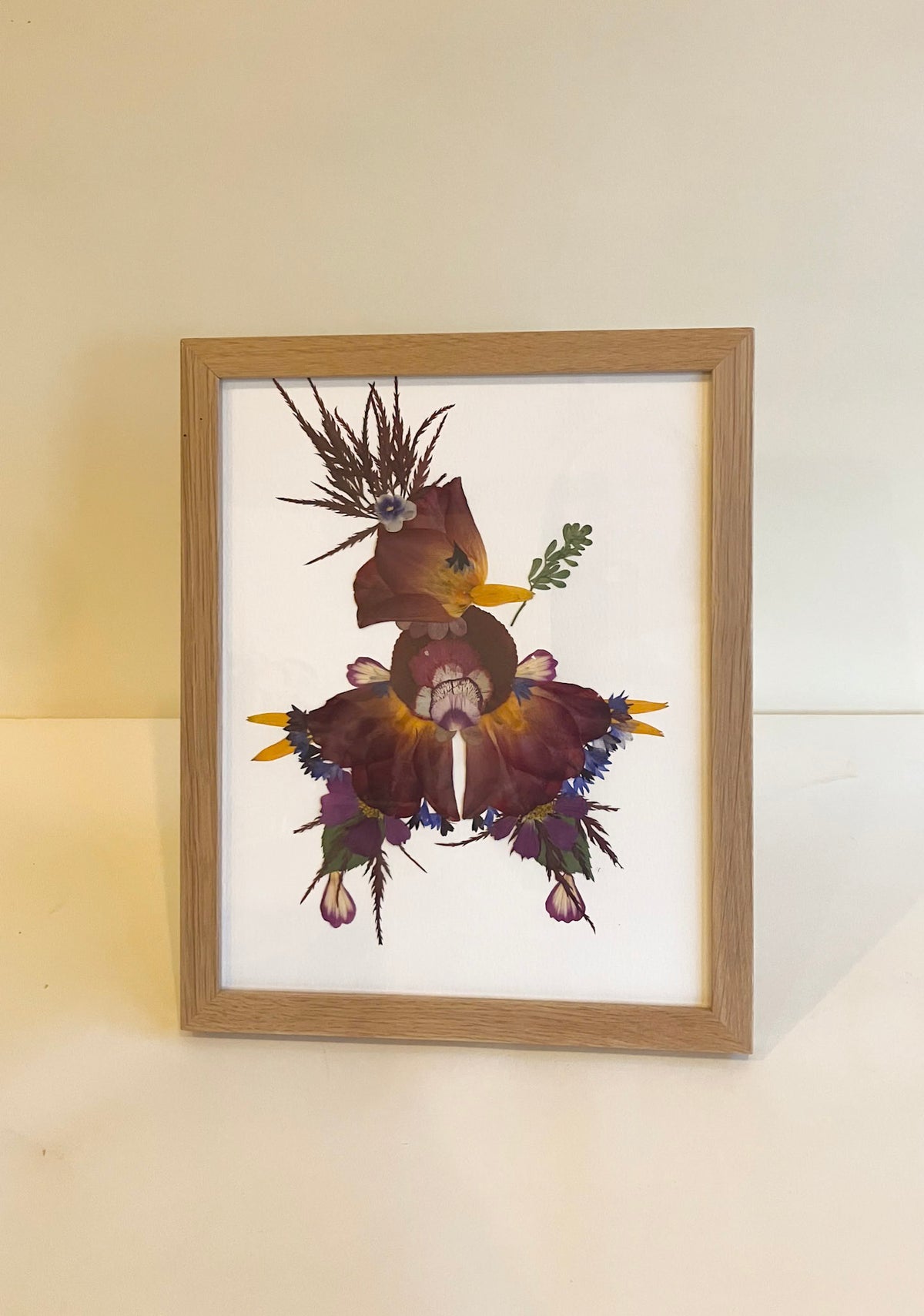 Pressed Floral Framed Artwork, Sunday, June 7