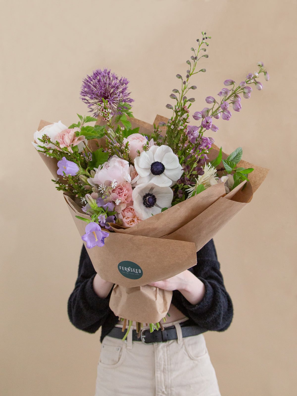 Premium Wrapped Floral Bouquet
