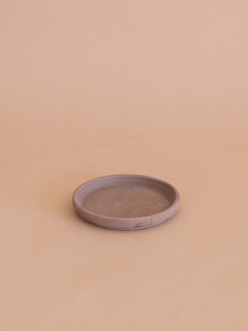 Dark Marble Terra Cotta Saucer