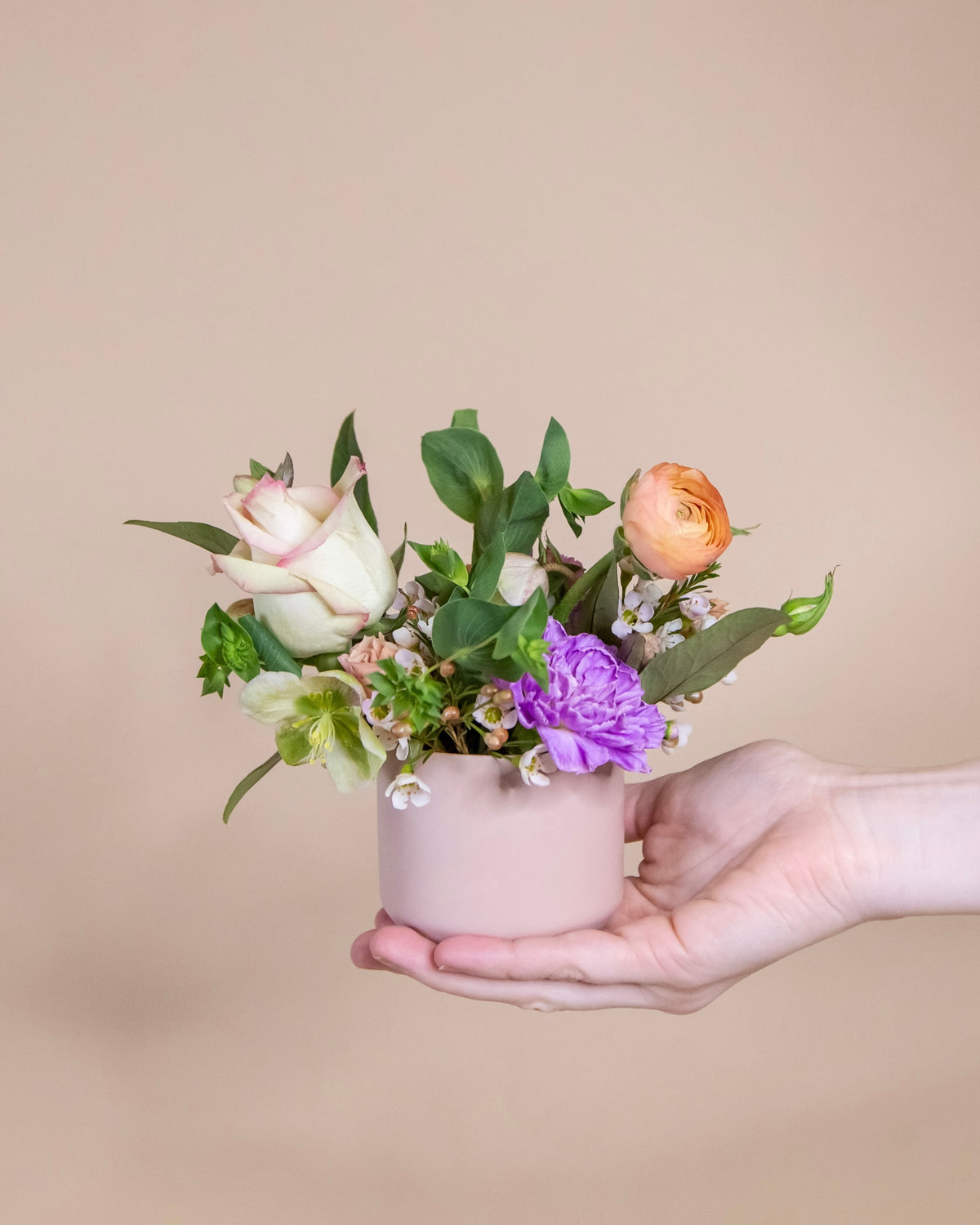 Valentine's Day Mini Vase Arrangement