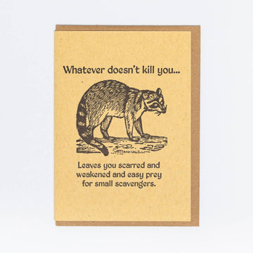 Easy Prey Greeting Card