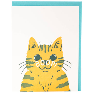Nose Boop Cat Friendship Card