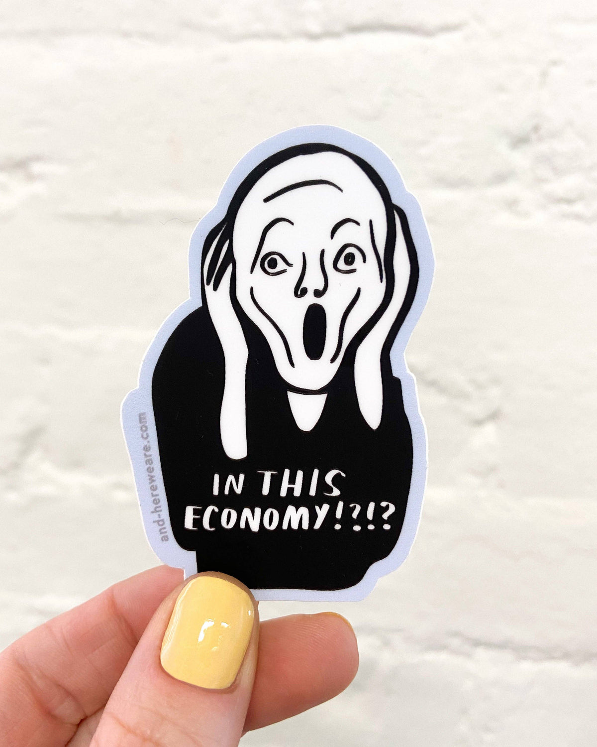 In This Economy? Vinyl Sticker - Art History Revival