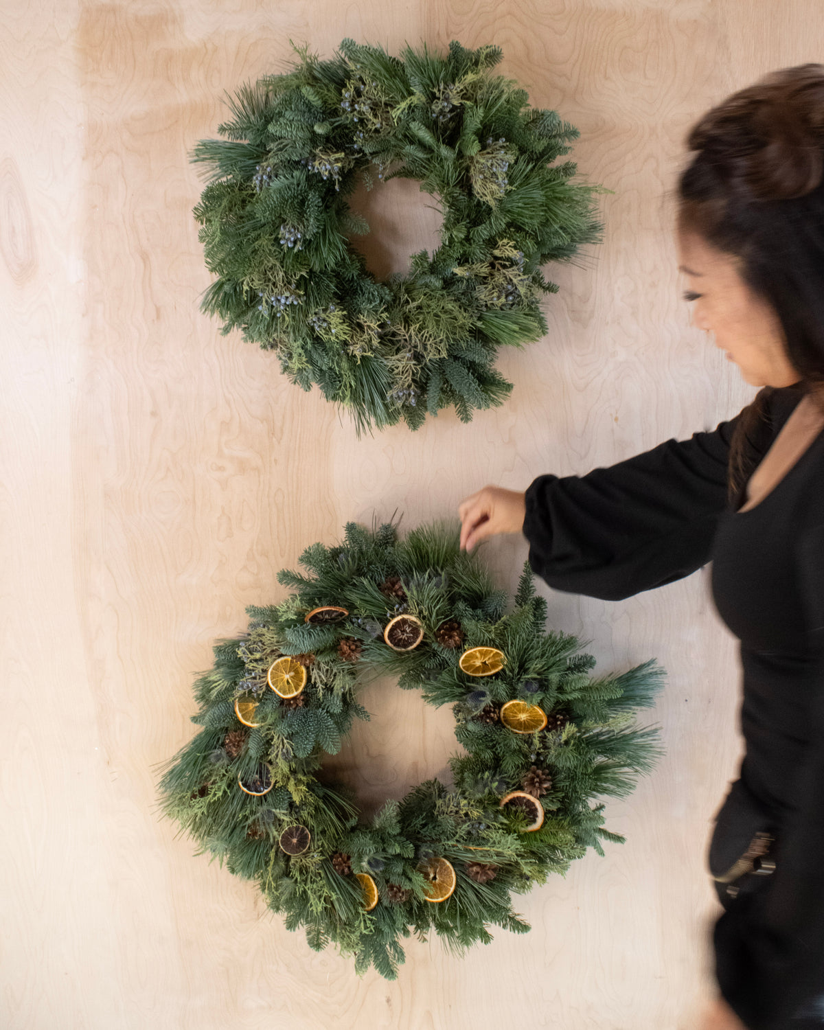 Citrus & Juniper Holiday Wreath