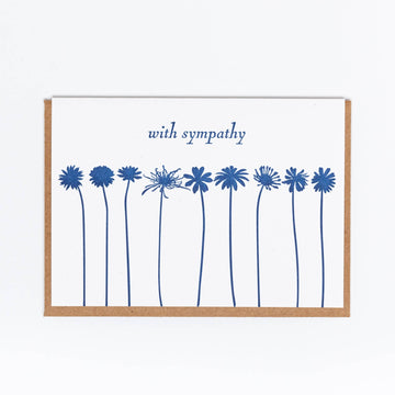 With Sympathy Greeting Card