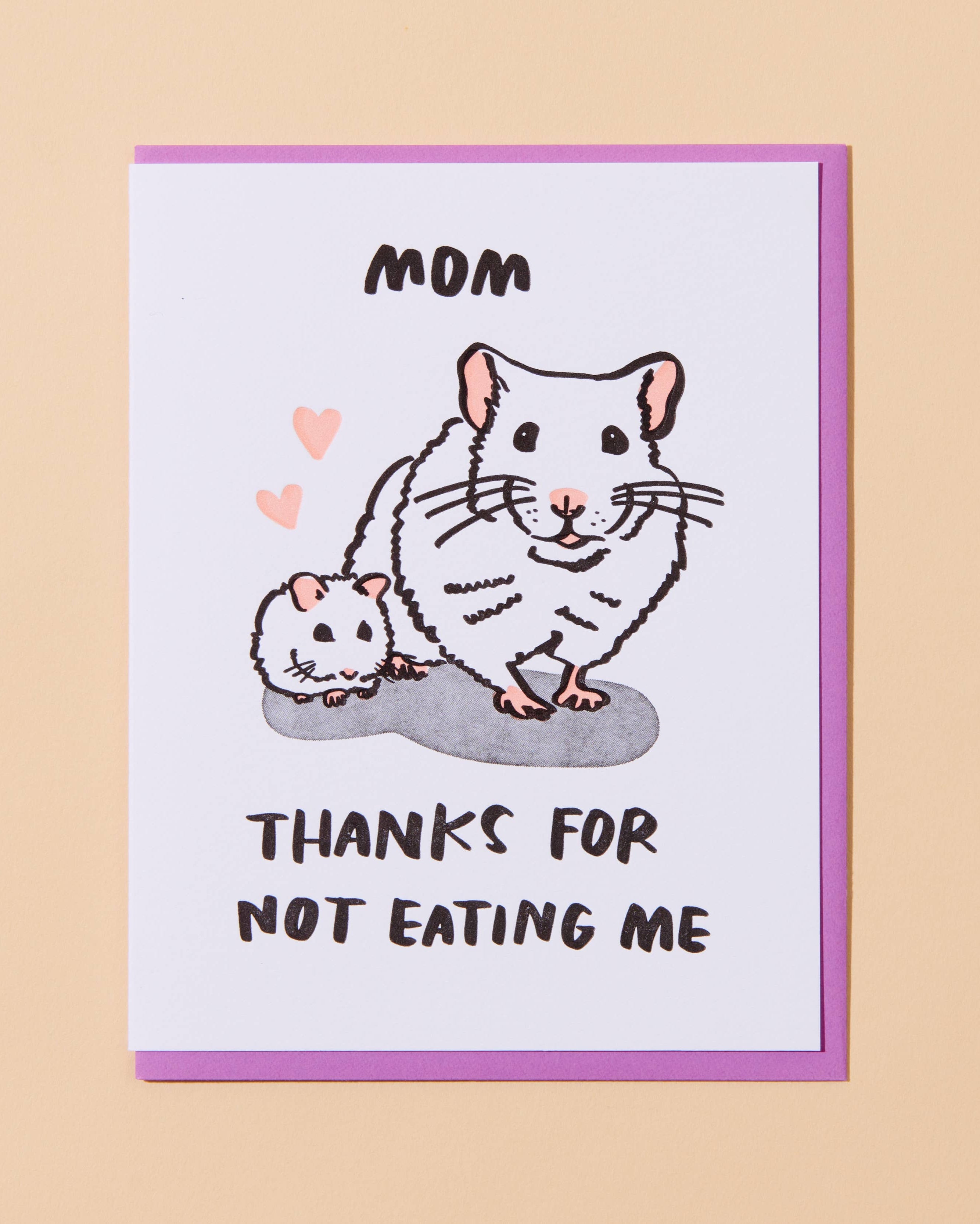 Thanks for Not Eating Me Card