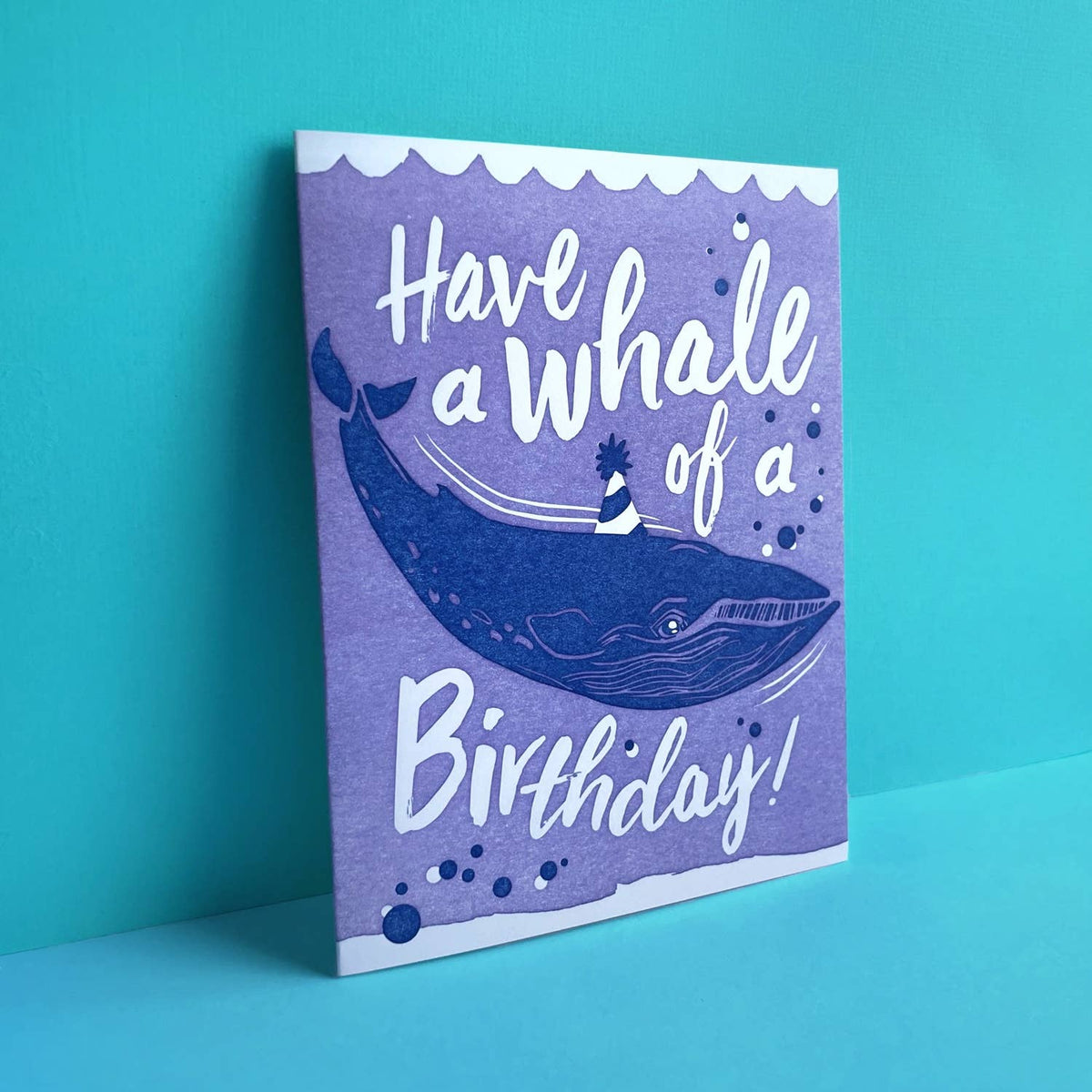 Whale of a Birthday Card