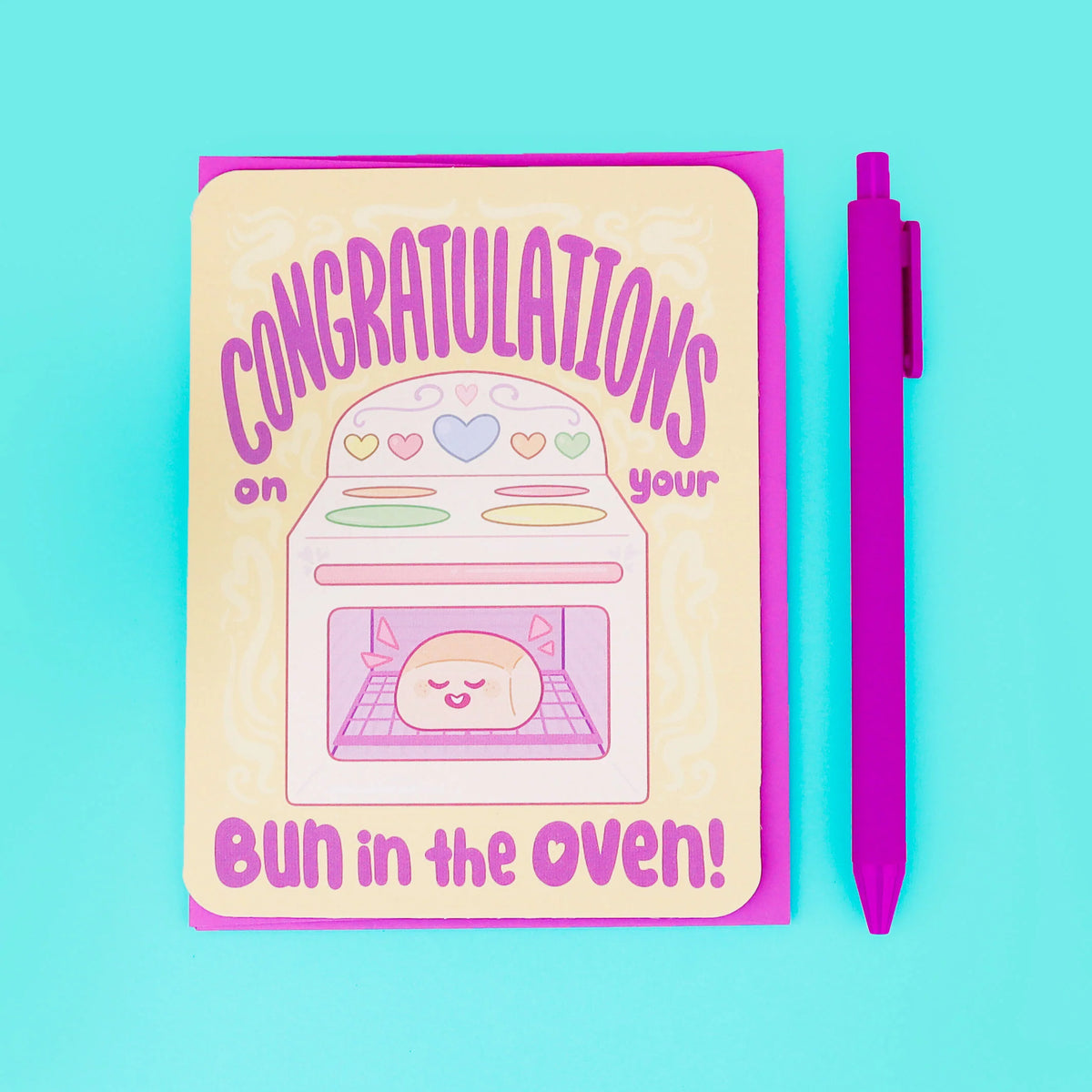 Congratulations Bun in the Oven Card