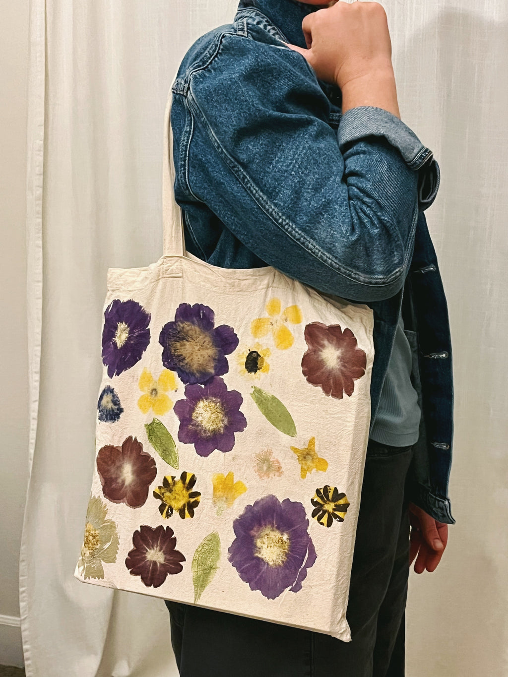 Botanical Hammer Printing: Hand-Dyed Tote Bags, Thursday, October 8