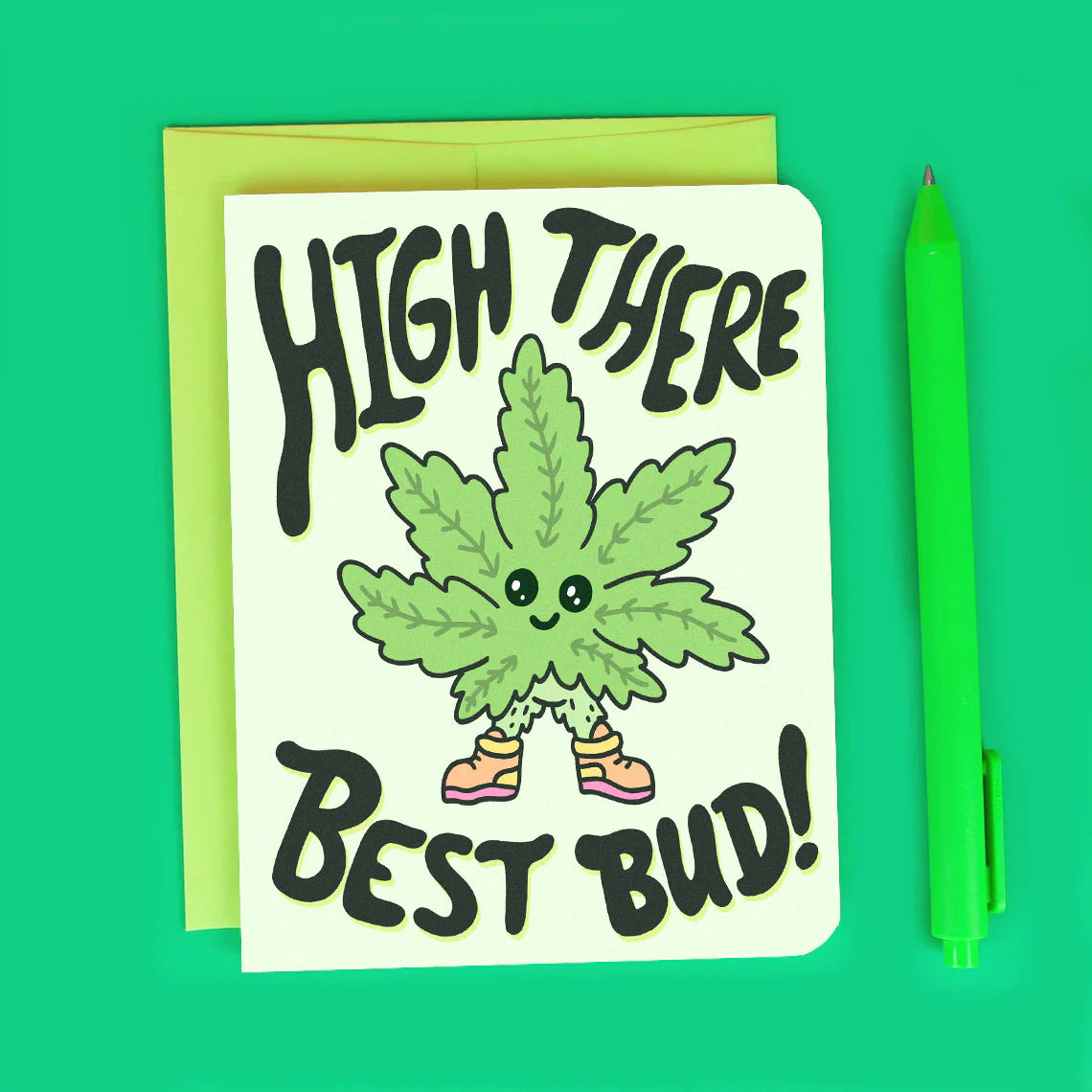 High There Best Buds Card