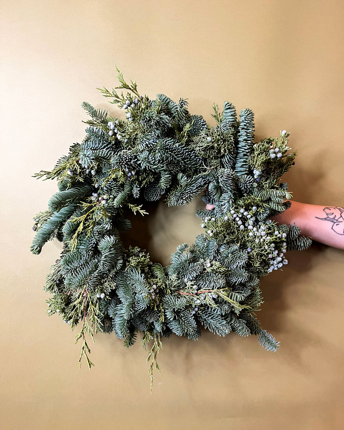 Simple Holiday Wreath