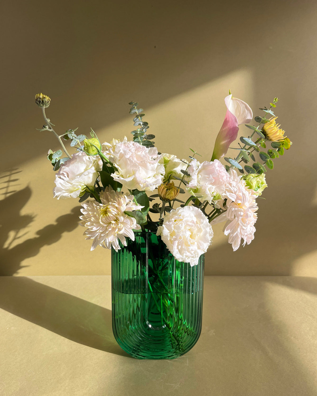 Emerald Vase Arrangement