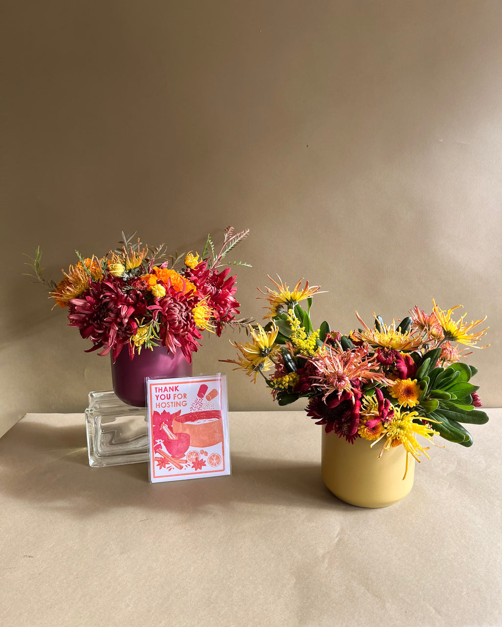 Thanksgiving Vase Arranging, Tuesday, November 24