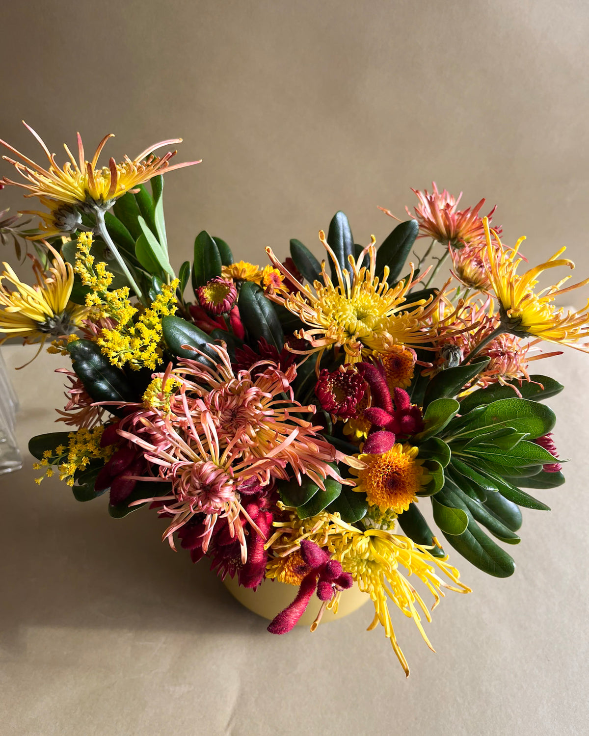 Thanksgiving Vase Arranging, Tuesday, November 24