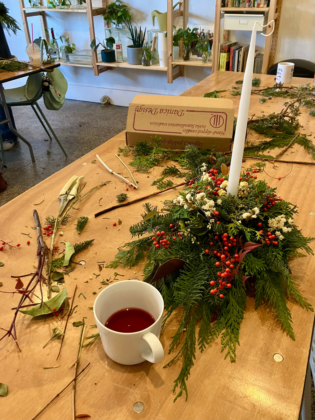 Yule Table Wreath Making, Sunday, November 29
