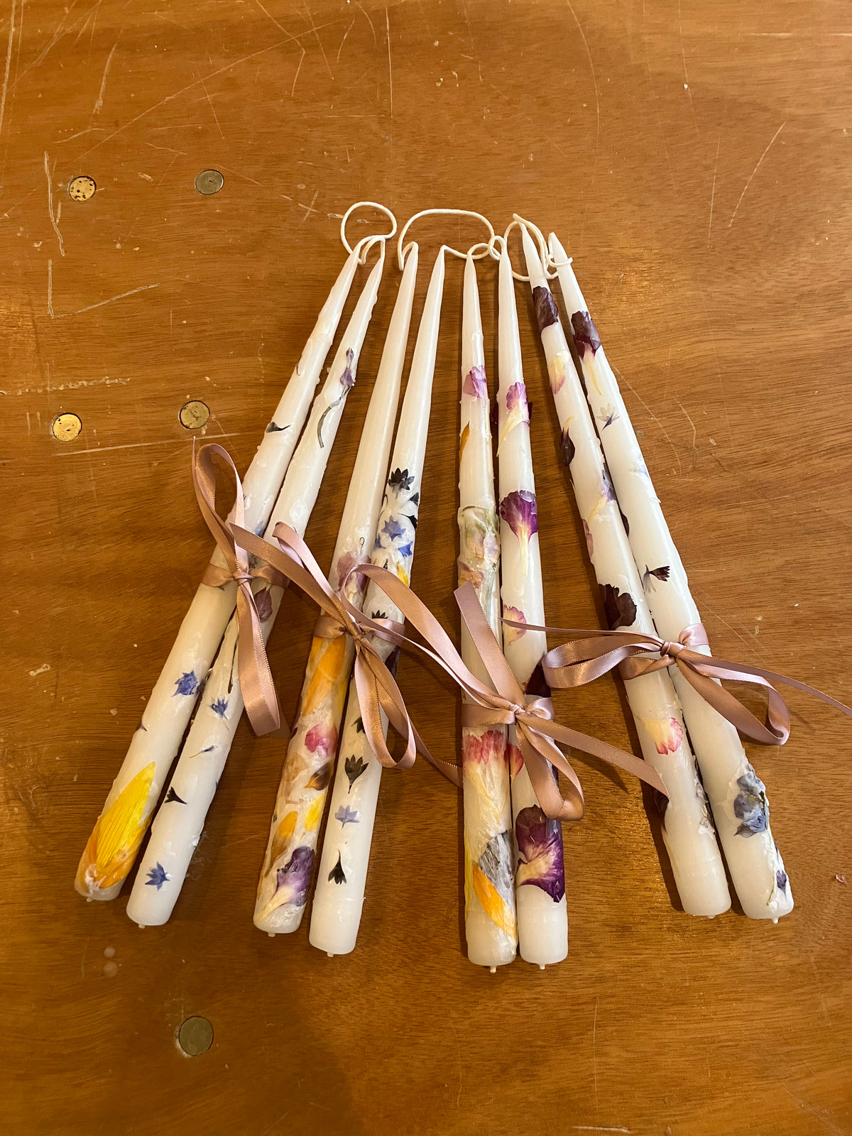 Pressed Floral Candle Workshop, Sunday, March 1