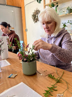 Thanksgiving Vase Arranging, Tuesday, November 24