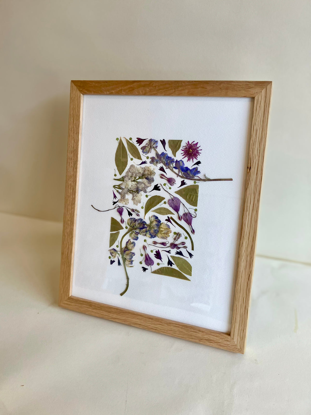 Pressed Floral Framed Artwork, Sunday, June 7