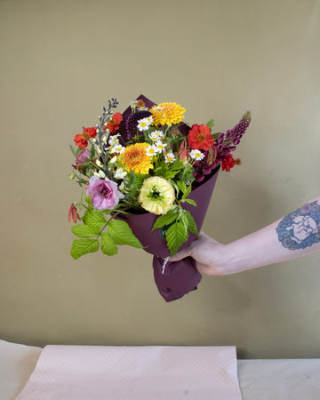 Classic Wrapped Floral Bouquet