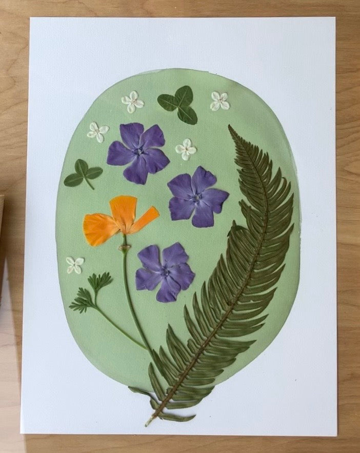 Cyanotype Botanical Printing, Sunday, May 24