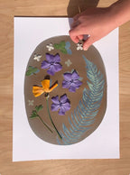 Cyanotype Botanical Printing, Sunday, June 28