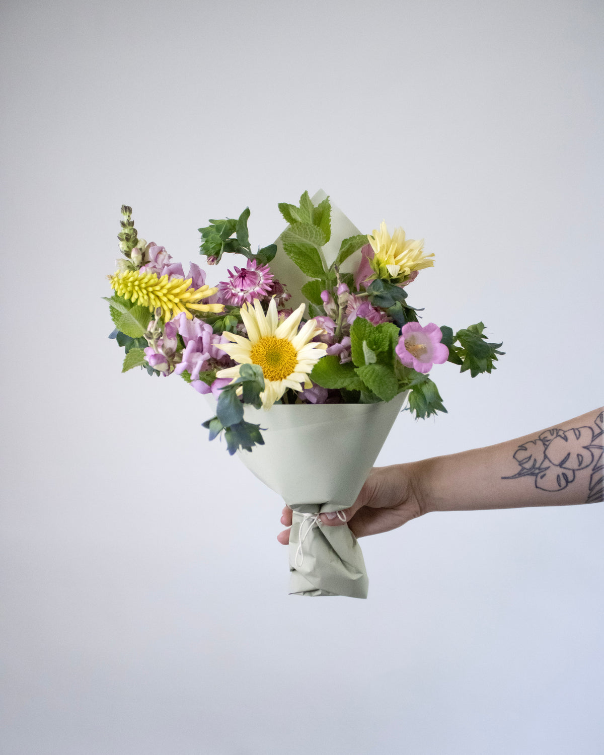 Classic Wrapped Floral Bouquet
