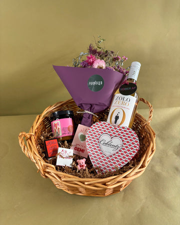 Valentine's Day Sober AF Gift Basket