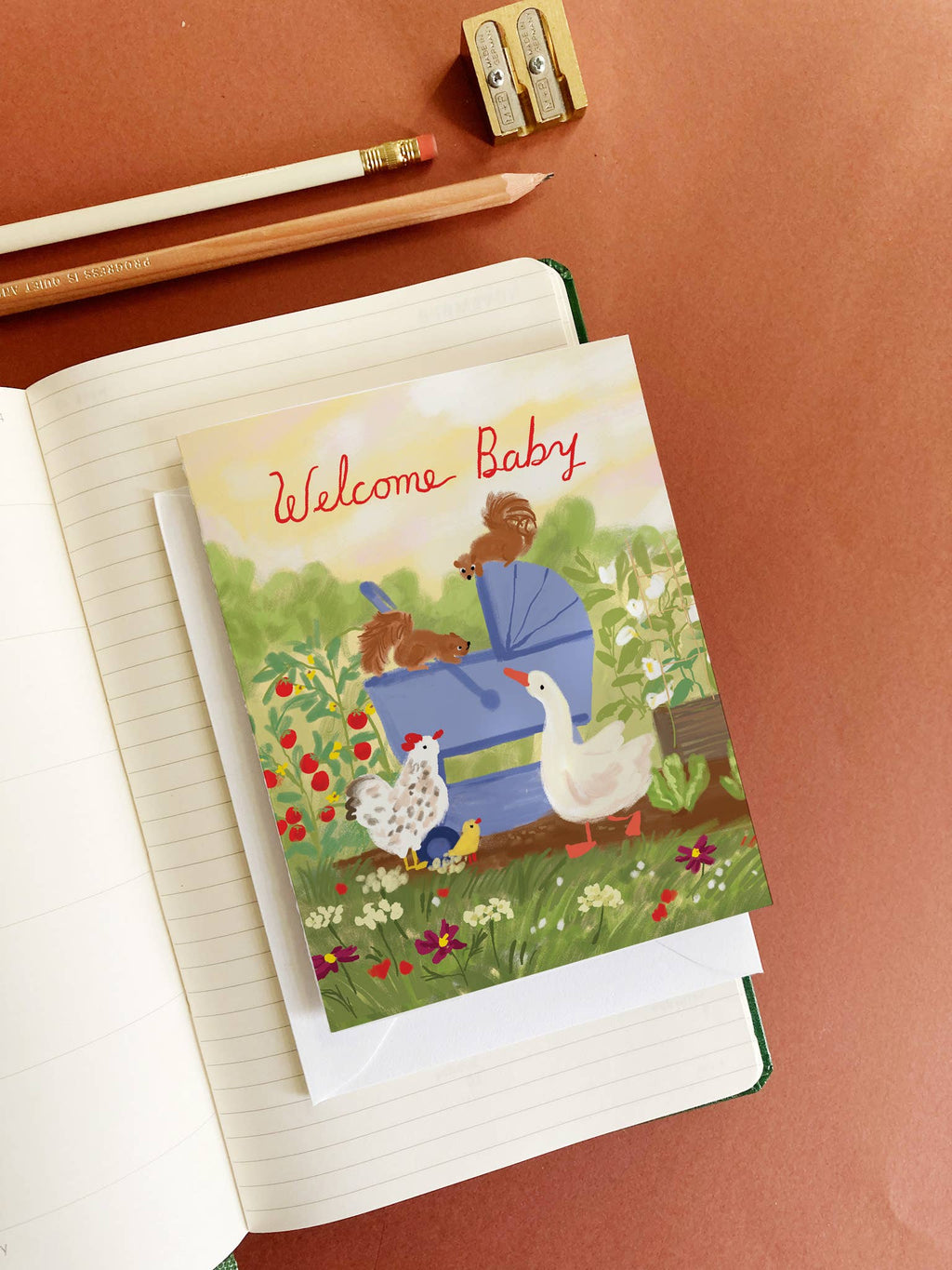 Farm Baby Card