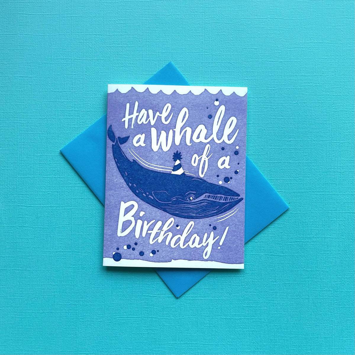 Whale of a Birthday Card