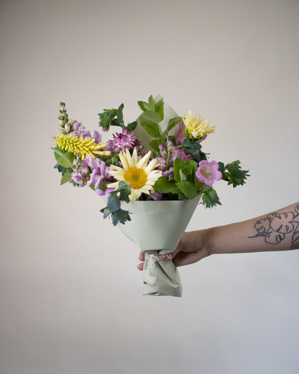 Classic Wrapped Floral Bouquet