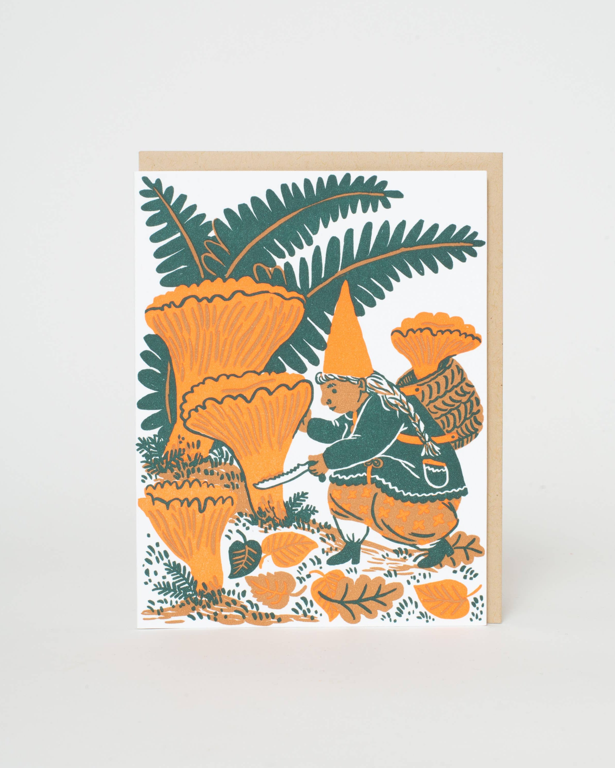 Mushroom Picking Gnome