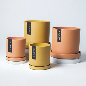 Kanso Planter & Saucer