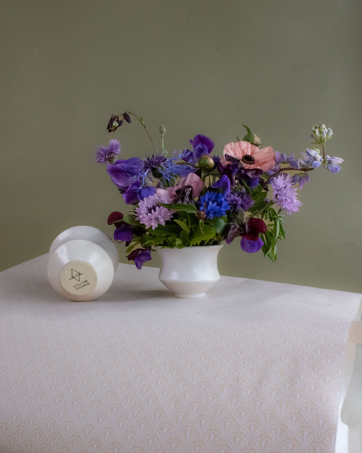 Little Fire Handmade Ceramic Mini Vase Arrangement