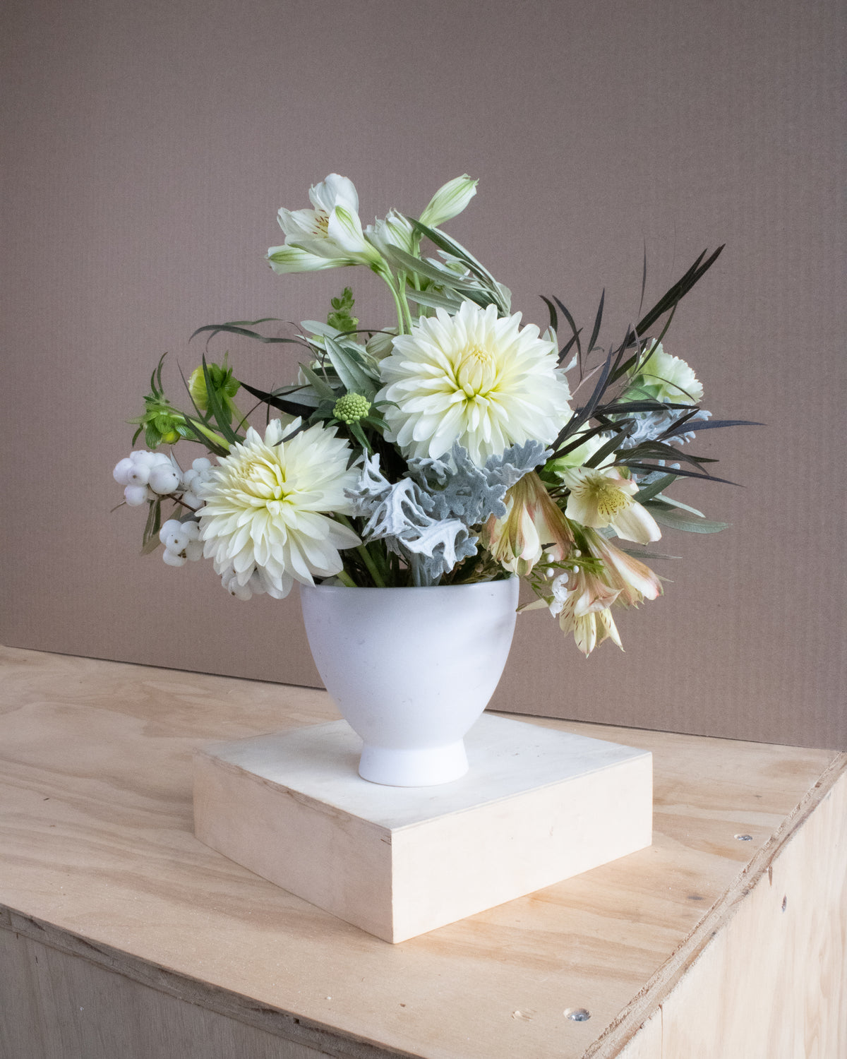 Traditional Sympathy Arrangement in Vase