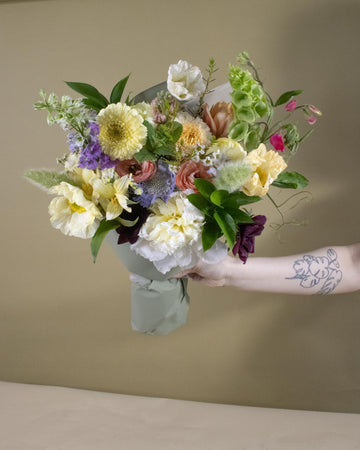 Mother's Day Wrapped Floral Bouquet