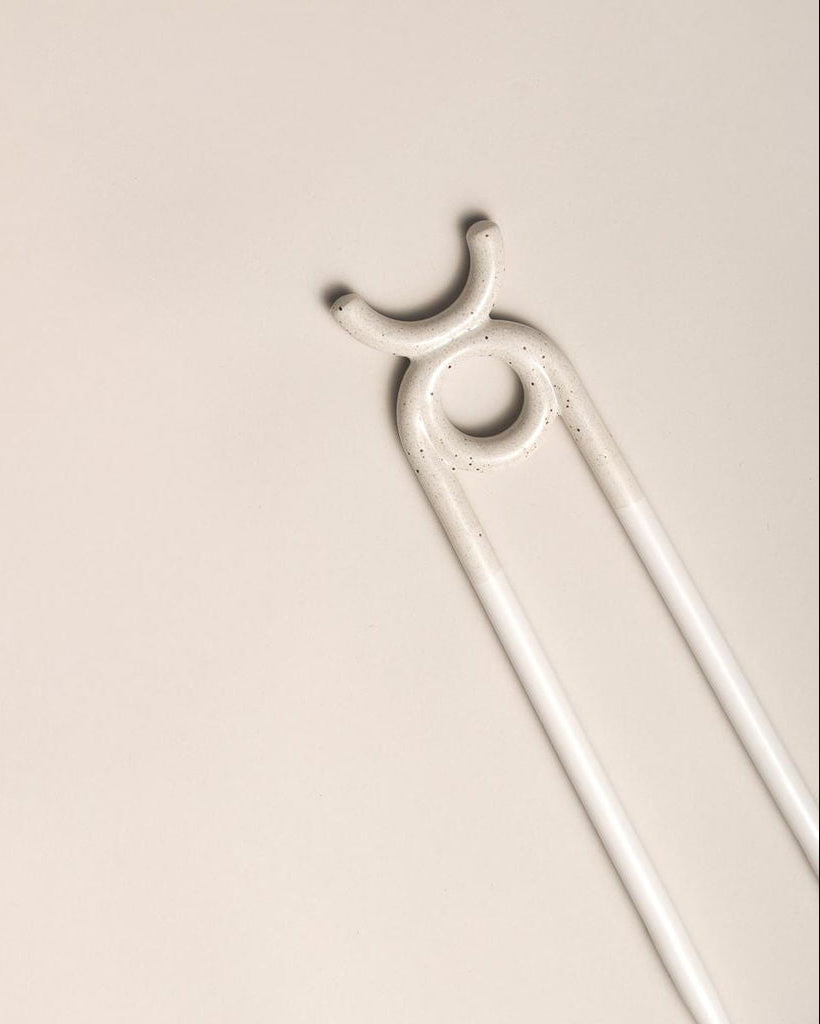 Folk Glazed Plant Stakes