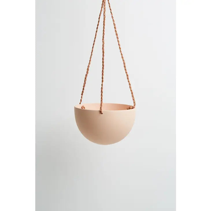 Block Color Dome Hanging Planter